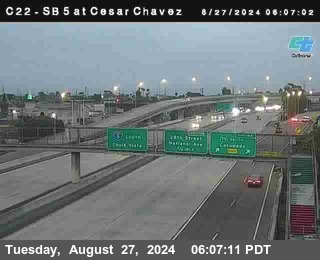 SB 5 at Cesar E Chaves Prkwy