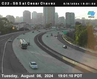 SB 5 at Cesar E Chaves Prkwy