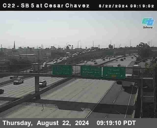 SB 5 at Cesar E Chaves Prkwy