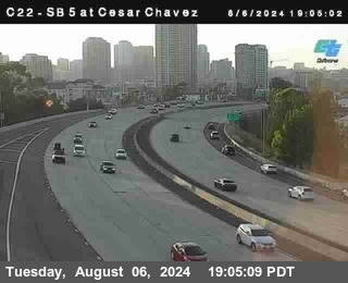 SB 5 at Cesar E Chaves Prkwy