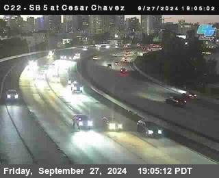 SB 5 at Cesar E Chaves Prkwy