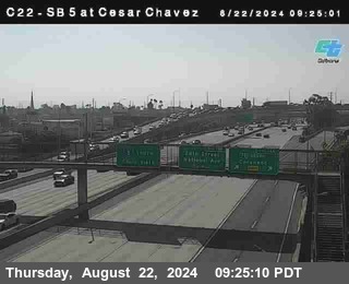 SB 5 at Cesar E Chaves Prkwy