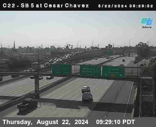 SB 5 at Cesar E Chaves Prkwy