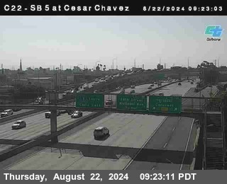 SB 5 at Cesar E Chaves Prkwy