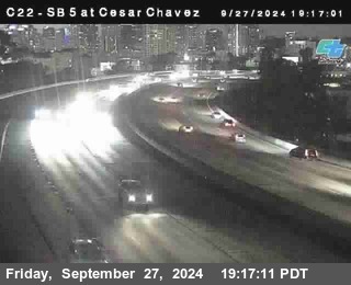 SB 5 at Cesar E Chaves Prkwy