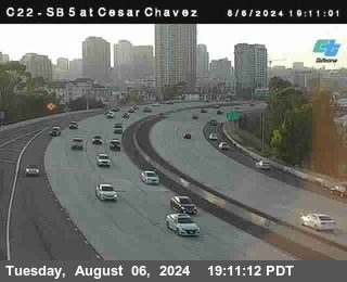 SB 5 at Cesar E Chaves Prkwy