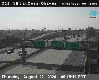 SB 5 at Cesar E Chaves Prkwy