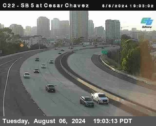 SB 5 at Cesar E Chaves Prkwy