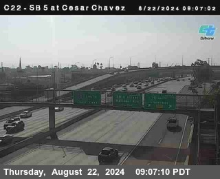 SB 5 at Cesar E Chaves Prkwy