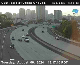 SB 5 at Cesar E Chaves Prkwy