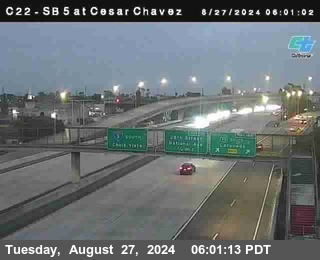 SB 5 at Cesar E Chaves Prkwy