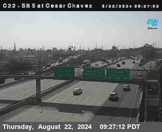 SB 5 at Cesar E Chaves Prkwy