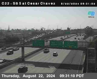 SB 5 at Cesar E Chaves Prkwy