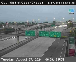 SB 5 at Cesar E Chaves Prkwy