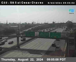 SB 5 at Cesar E Chaves Prkwy