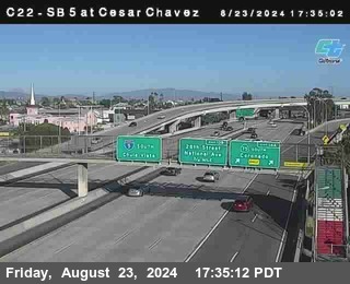 SB 5 at Cesar E Chaves Prkwy