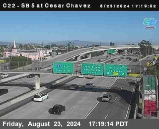 SB 5 at Cesar E Chaves Prkwy