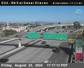 SB 5 at Cesar E Chaves Prkwy