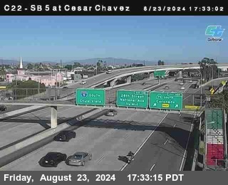 SB 5 at Cesar E Chaves Prkwy