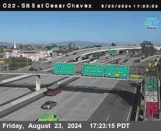 SB 5 at Cesar E Chaves Prkwy