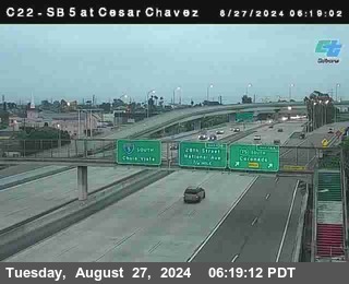 SB 5 at Cesar E Chaves Prkwy