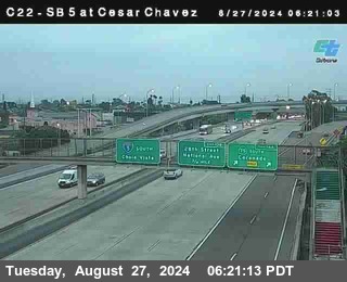 SB 5 at Cesar E Chaves Prkwy