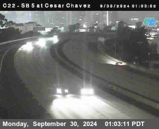 SB 5 at Cesar E Chaves Prkwy