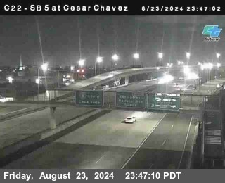 SB 5 at Cesar E Chaves Prkwy