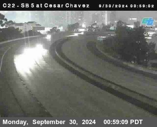 SB 5 at Cesar E Chaves Prkwy