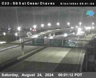 SB 5 at Cesar E Chaves Prkwy