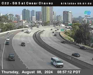 SB 5 at Cesar E Chaves Prkwy