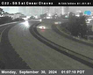 SB 5 at Cesar E Chaves Prkwy