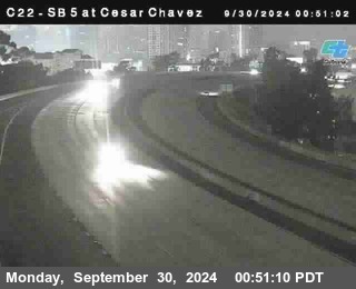 SB 5 at Cesar E Chaves Prkwy