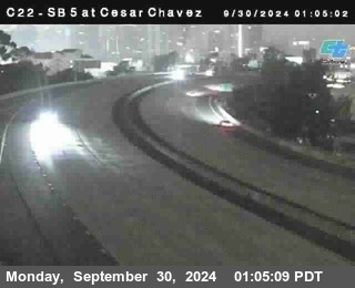 SB 5 at Cesar E Chaves Prkwy