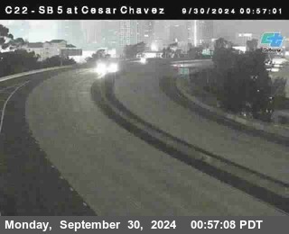 SB 5 at Cesar E Chaves Prkwy