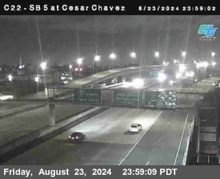 SB 5 at Cesar E Chaves Prkwy