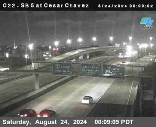 SB 5 at Cesar E Chaves Prkwy