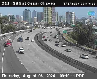 SB 5 at Cesar E Chaves Prkwy