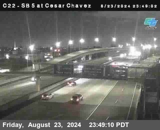 SB 5 at Cesar E Chaves Prkwy