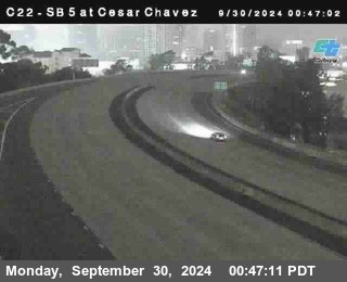 SB 5 at Cesar E Chaves Prkwy