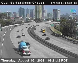 SB 5 at Cesar E Chaves Prkwy