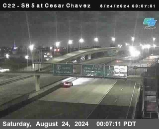 SB 5 at Cesar E Chaves Prkwy