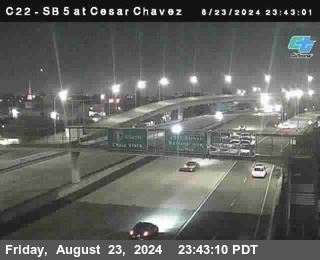 SB 5 at Cesar E Chaves Prkwy