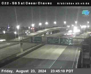 SB 5 at Cesar E Chaves Prkwy