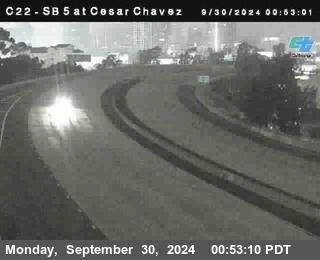 SB 5 at Cesar E Chaves Prkwy