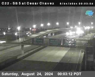 SB 5 at Cesar E Chaves Prkwy