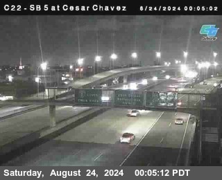 SB 5 at Cesar E Chaves Prkwy