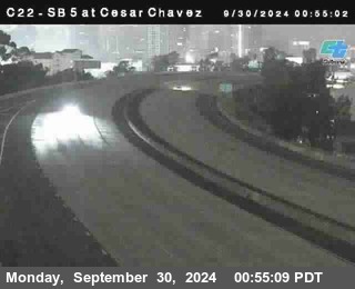 SB 5 at Cesar E Chaves Prkwy