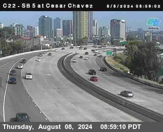 SB 5 at Cesar E Chaves Prkwy