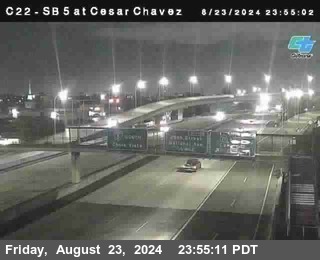 SB 5 at Cesar E Chaves Prkwy